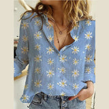 Printed Long Sleeve Tops