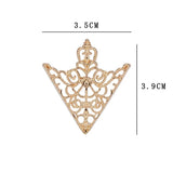 Vintage Triangle Shirt Collar Pin