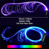Rechargeable LED Fiber Optic Whip