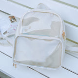 Transparent Clear Versatile Backpack