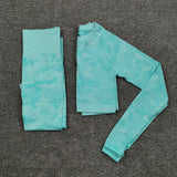 Camouflage Three-piece Workout Set