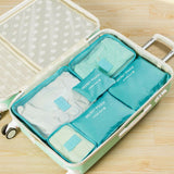 6pcs Waterproof Travel Pouches