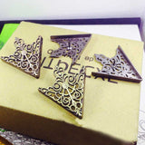 Vintage Triangle Shirt Collar Pin