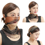 Translucent Neck Scarf