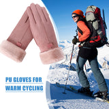 Suede Thickened Outdoor Gloves