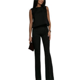 Two-piece Elegant Back Hollow Set