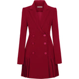 Elegant Formal Office Blazer Dress