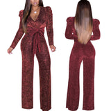 Elastic Kinkalow Glitter Jumpsuit