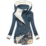 Fashion Velvet Women Cotton-padded Jacket