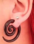 Acrylic Spiral Pixie-bob Wing Ear Taper