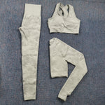 Camouflage Three-piece Workout Set