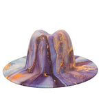 Fedora Lykoi Hat Tie Dye