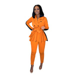 Two Piece Birman Peplum Suit