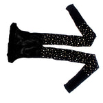 Rhinestone Glitter Mesh Pantyhose