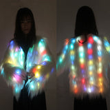 Faux Fur LED Coat