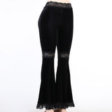 Lacy Gothic Flare Pants