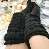 Woolen Thigh High Socks