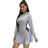 Long Sleeve Dress Hoodies