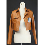 Attack on Titan Cosplay Feather Jacket