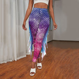 3D Mermaid Printed Pattern Leggings