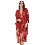 Long Kimono Satin Sleepwear