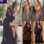 Mesh Lingerie See Through Robe