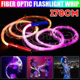 Rechargeable LED Fiber Optic Whip