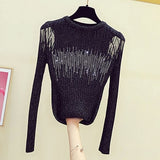 Elegant Shimmer Sweater