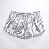 Shiny Metallic Hot Shorts