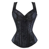 Zipper Side Corset with Cup