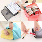 6pcs Waterproof Travel Pouches