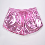 Shiny Metallic Hot Shorts