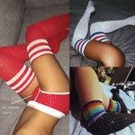 Bling Thigh High Over the Knee Socks