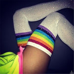 Bling Thigh High Over the Knee Socks