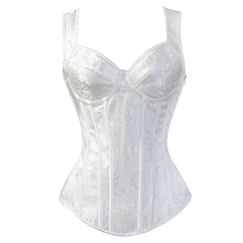 Zipper Side Corset with Cup