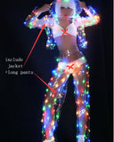 Multi-color LED lights Disco Costume