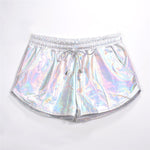 Shiny Metallic Hot Shorts