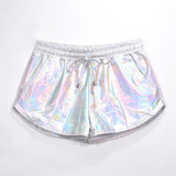 Shiny Metallic Hot Shorts