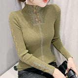 Sexy Turtleneck Casual Long Sleeve