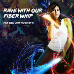 Rechargeable LED Fiber Optic Whip