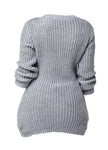 Casual Side Slit Sweater