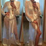 Mesh Lingerie See Through Robe