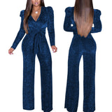 Elastic Kinkalow Glitter Jumpsuit