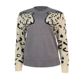 Thick Leopard Sweater