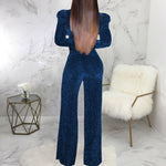 Elastic Kinkalow Glitter Jumpsuit