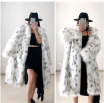 Faux Fox Fur Coat