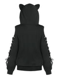 Gothic Punk Coat Casual Hoodies