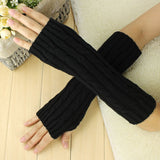 Knitted Winter Arm Warmers