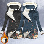 Fashion Velvet Women Cotton-padded Jacket