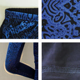 Decorative Pattern Lacy Leggings